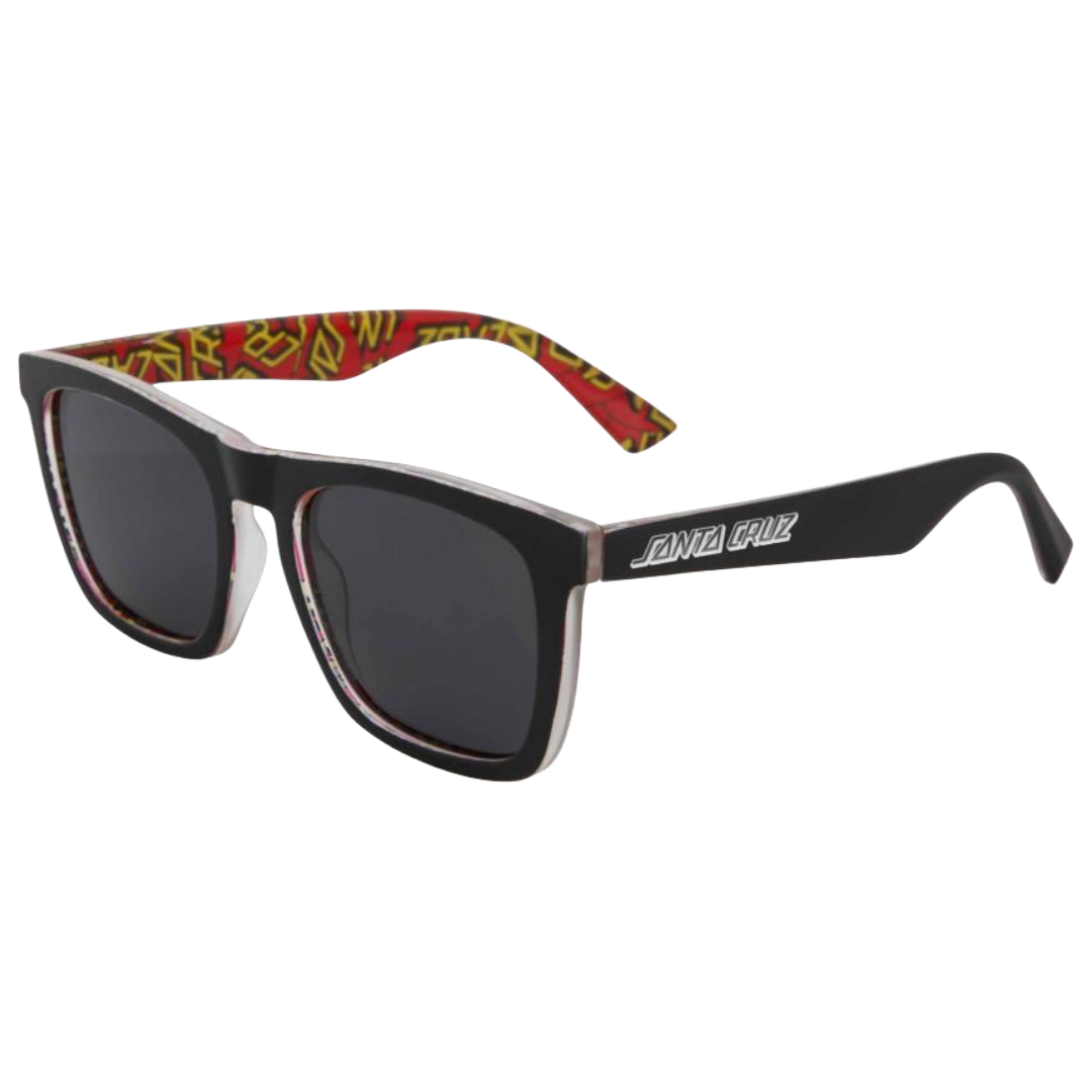 Santa Cruz - Cruz Sunglasses (Black/Black)