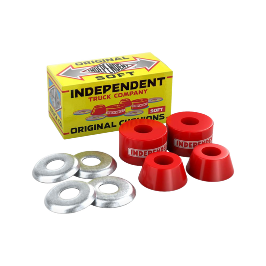 Independent Trucks - STG 1-7 Original Cushions (Soft/90A/Red)