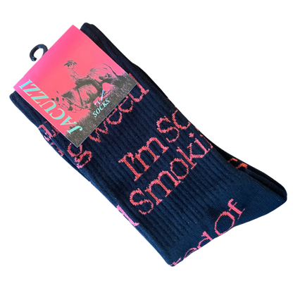 Jacuzzi Unlimited - Scared of Smoking Weed Socks