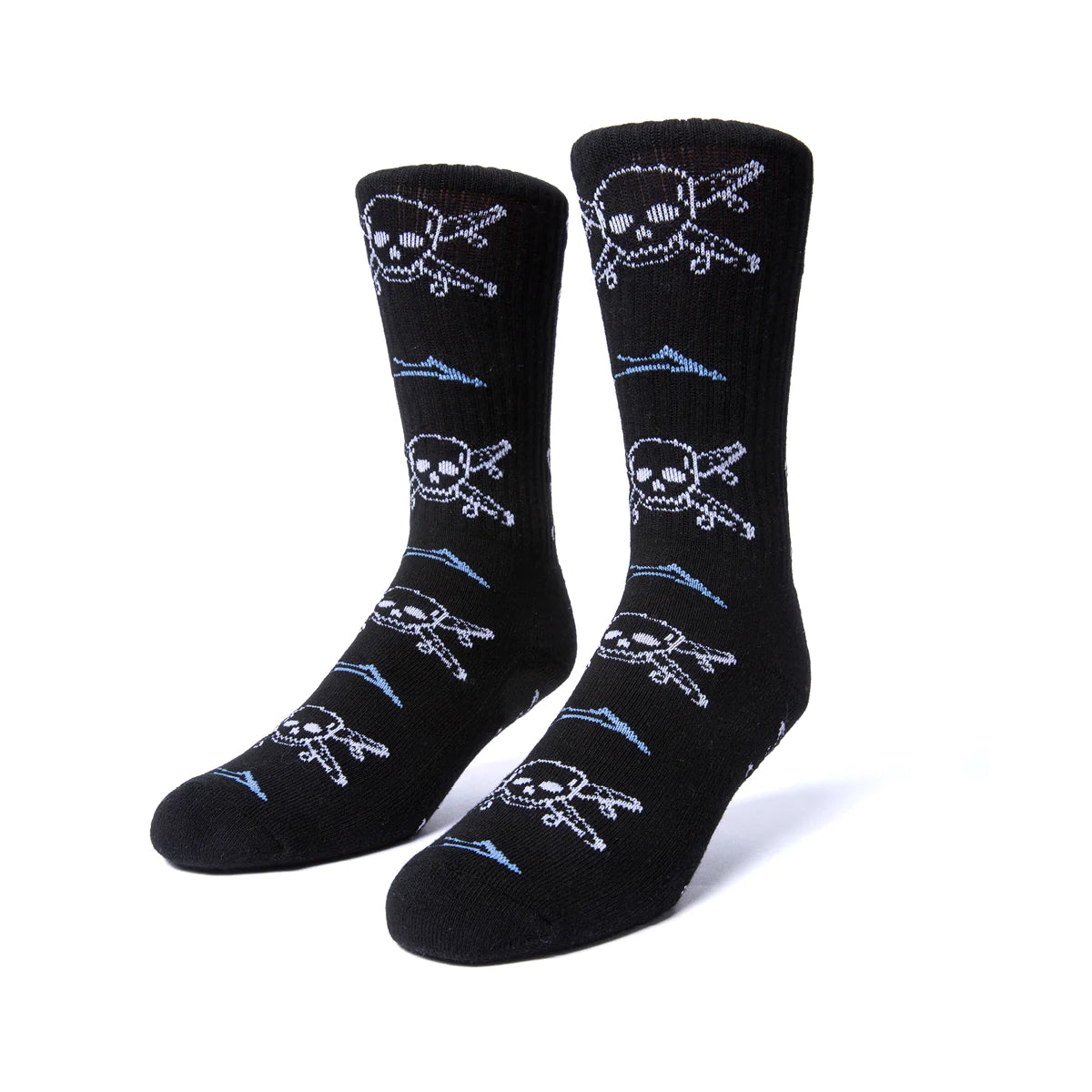 Lakai Footwear - Lakai x Fourstar Street Pirate Socks (Black)
