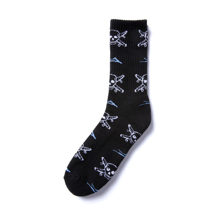 Lakai Footwear - Lakai x Fourstar Street Pirate Socks (Black)