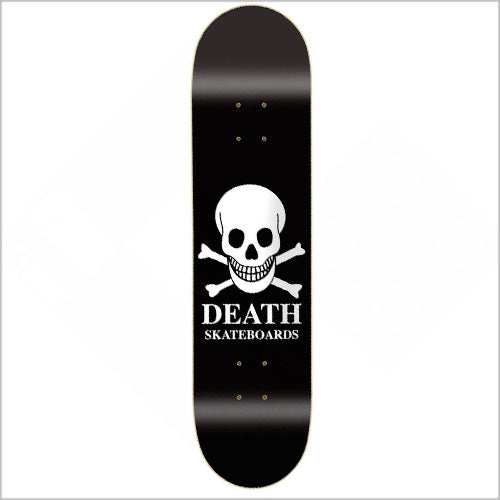 Death Skateboards - 'OG Skull' 8.5" Deck (Black)