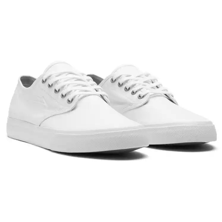 Lakai - Oxford Skate Shoe (White)